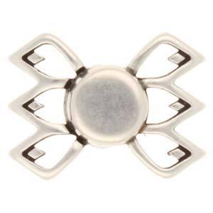 Fylakopi III, Gemduo Magnetic Clasp Antique Silver Plate, 1 piece