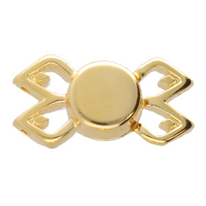 Fylakopi II, Gemduo Magnetic Clasp 24K Gold Plate, 1 piece