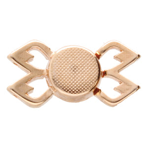 Fylakopi II, Gemduo Magnetic Clasp Rose Gold Plate, 1 piece