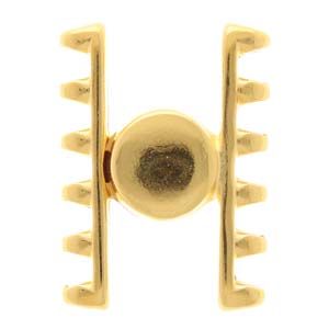 Ateni VI, Superduo Magnetic Clasp Clasp 24K Gold Plate, 1 piece