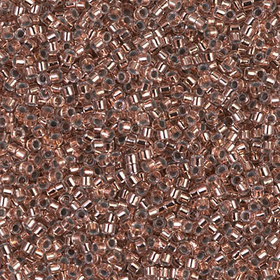 Miyuki Delica Bead 11/0 - DB0037 - Copper Lined Crystal - Barrel of Beads