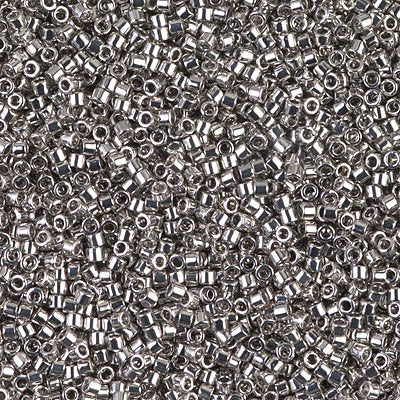 Miyuki Delica Bead 11/0 - DB0038 - Palladium Plated - Barrel of Beads