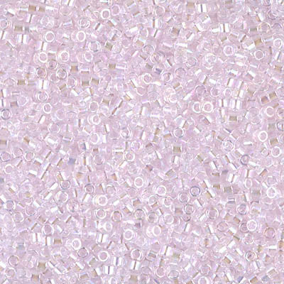 Miyuki Delica Bead 11/0 - DB0071 - Transparent Pink AB - Barrel of Beads