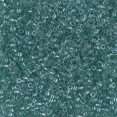 Miyuki Delica Bead 11/0 - DB0112 - Transparent Sea Foam Luster - Barrel of Beads