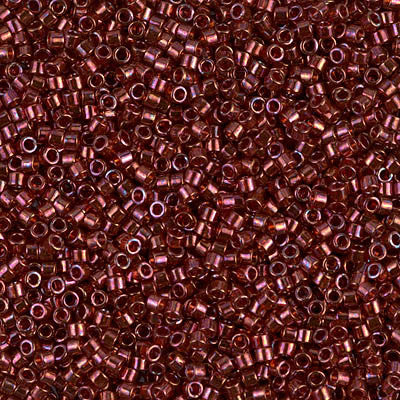 Miyuki Delica Bead 11/0 - DB0116 - Wine Gold Luster - Barrel of Beads