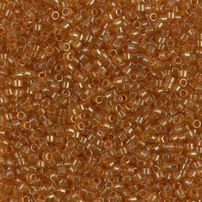 Miyuki Delica Bead 11/0 - DB0119 - Transparent Honey Luster - Barrel of Beads