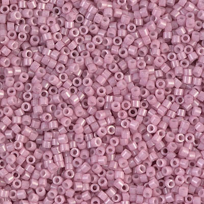 Miyuki Delica Bead 11/0 - DB0210 - Opaque Antique Rose Luster - Barrel of Beads