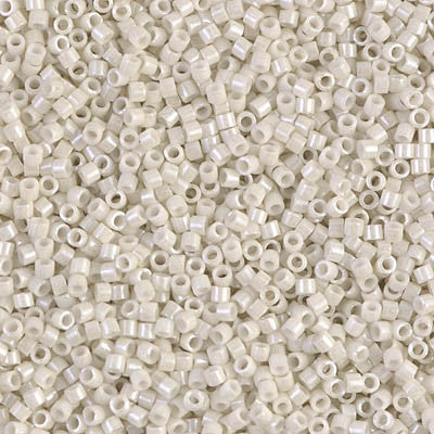 Miyuki Delica Bead 11/0 - DB0211 - Opaque Limestone Luster - Barrel of Beads