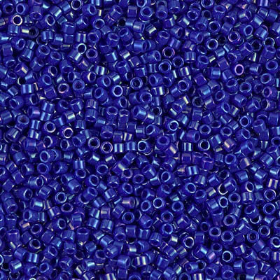 Miyuki Delica Bead 11/0 - DB0216 - Opaque CobaLight Luster - Barrel of Beads