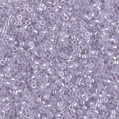 Miyuki Delica Bead 11/0 - DB0241 - Pale Violet Ceylon - Barrel of Beads
