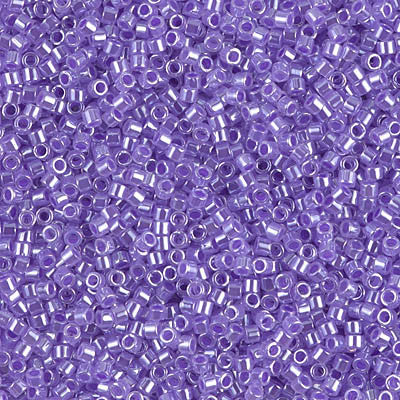 Miyuki Delica Bead 11/0 - DB0249 - Purple Ceylon - Barrel of Beads