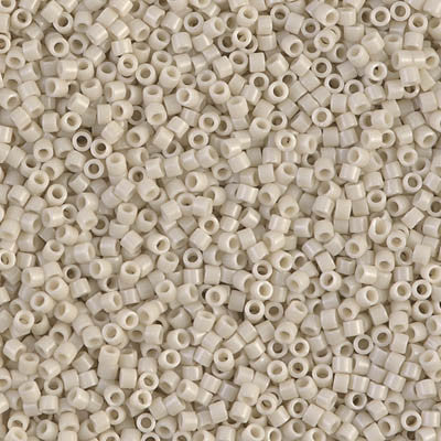 Miyuki Delica Bead 11/0 - DB0261 - Opaque Linen Luster - Barrel of Beads