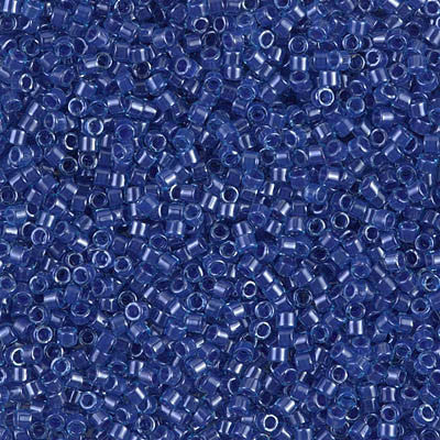 Miyuki Delica Bead 11/0 - DB0285 - Blue Lined Aqua - Barrel of Beads