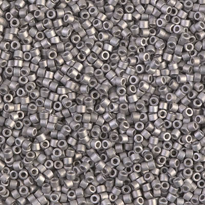 Miyuki Delica Bead 11/0 - DB0336 - Matte Tin-Alloy Plated - Barrel of Beads