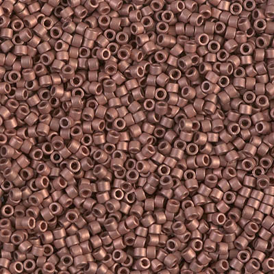 Miyuki Delica Bead 11/0 - DB0340 - Matte Copper Plated - Barrel of Beads