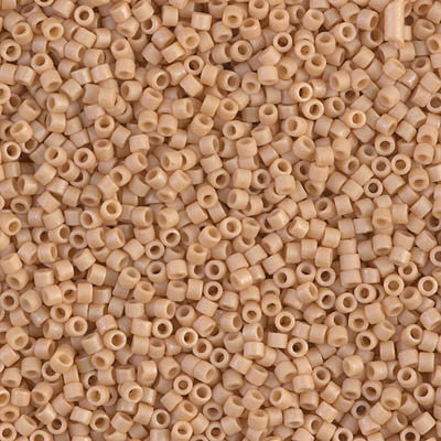 Miyuki Delica Bead 11/0 - DB0389 - Matte Opaque Light Terracotta Luster - Barrel of Beads