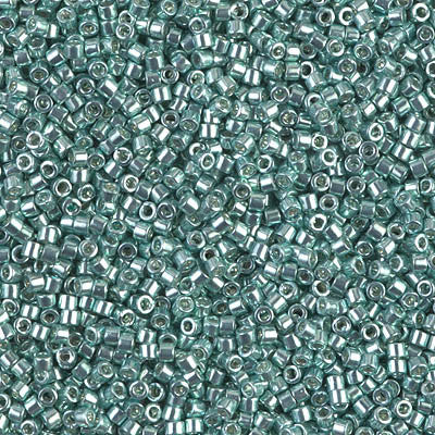 Miyuki Delica Bead 11/0 - DB0414 - Galvanized Dark Sea Foam - Barrel of Beads