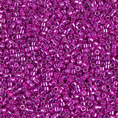 Miyuki Delica Bead 11/0 - DB0422 - Galvanized Fuschia - Barrel of Beads