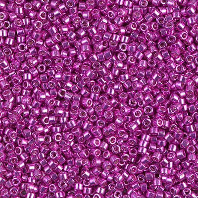 Miyuki Delica Bead 11/0 - DB0425 - Galvanized Hot Pink - Barrel of Beads