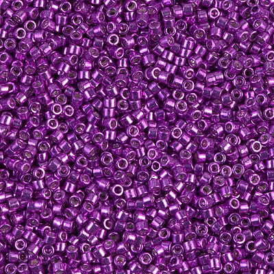 Miyuki Delica Bead 11/0 - DB0431 - Galvanized Magenta - Barrel of Beads