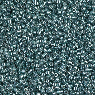 Miyuki Delica Bead 11/0 - DB0432 - Galvanized Peacock Blue - Barrel of Beads
