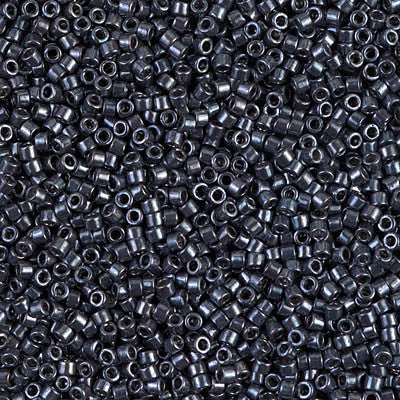 Miyuki Delica Bead 11/0 - DB0453 - Galvanized Gunmetal - Barrel of Beads
