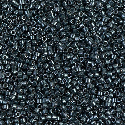 Miyuki Delica Bead 11/0 - DB0465 - Galvanized Midnight Blue - Barrel of Beads