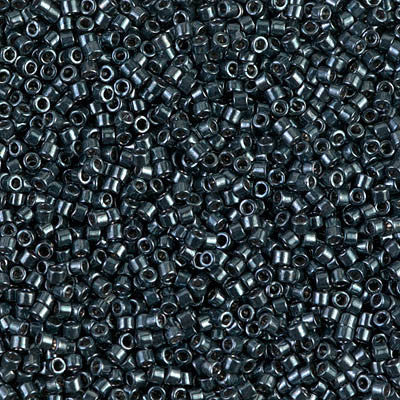Miyuki Delica Bead 11/0 - DB0465 - Galvanized Midnight Blue - Barrel of Beads