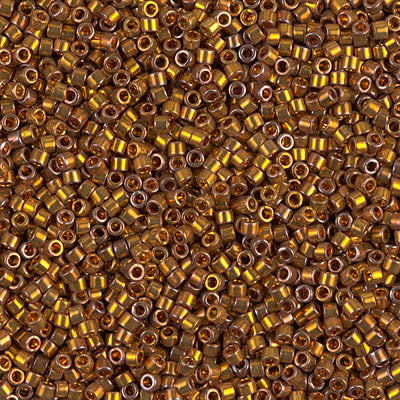 Miyuki Delica Bead 11/0 - DB0505 - 24kt Dark Yellow Gold - Barrel of Beads
