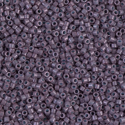 Miyuki Delica Bead 11/0 - DB0662 - Dyed Opaque Mulberry - Barrel of Beads