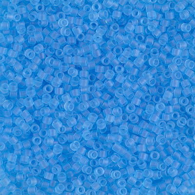 Miyuki Delica Bead 11/0 - DB0747 - Matte Transparent Aqua - Barrel of Beads