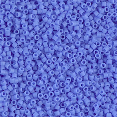 Miyuki Delica Bead 11/0 - DB0760 - Matte Opaque Periwinkle - Barrel of Beads