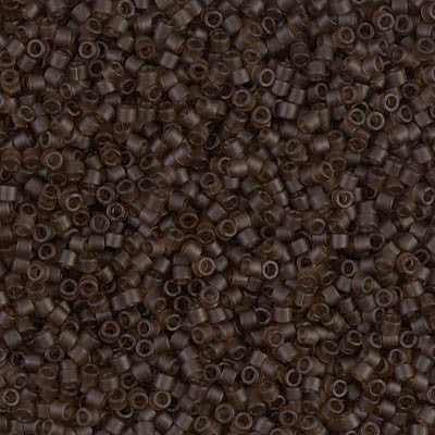 Miyuki Delica Bead 11/0 - DB0769 - Matte Transparent Root Beer - Barrel of Beads