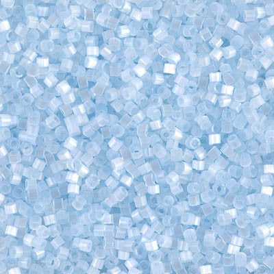 Miyuki Delica Bead 11/0 - DB0830 - Pale Aqua Silk Satin - Barrel of Beads