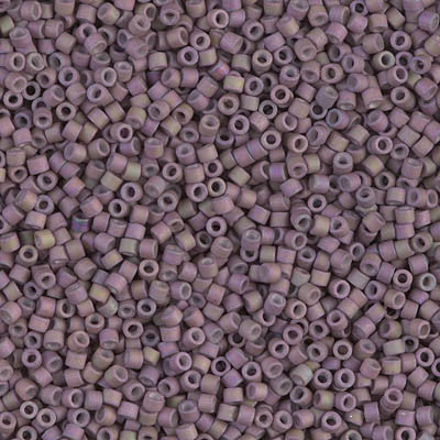 Miyuki Delica Bead 11/0 - DB1064 - Matte Metallic Orchid Gold Iris - Barrel of Beads