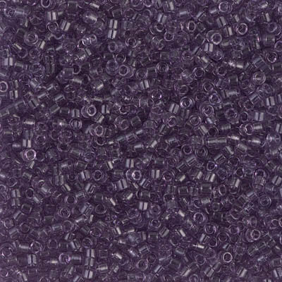 Miyuki Delica Bead 11/0 - DB1105 - Transparent Light Amethyst - Barrel of Beads