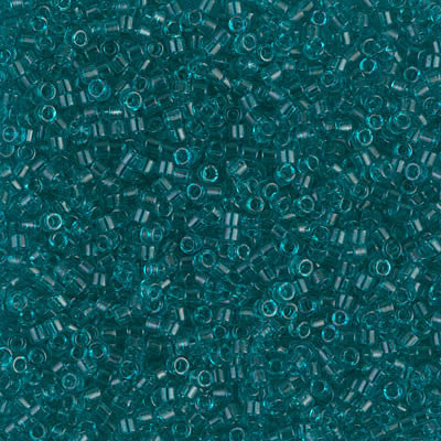 Miyuki Delica Bead 11/0 - DB1108 - Transparent Caribbean Teal - Barrel of Beads