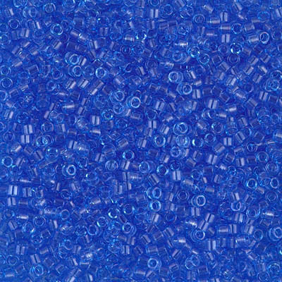 Miyuki Delica Bead 11/0 - DB1110 - Transparent Azure - Barrel of Beads