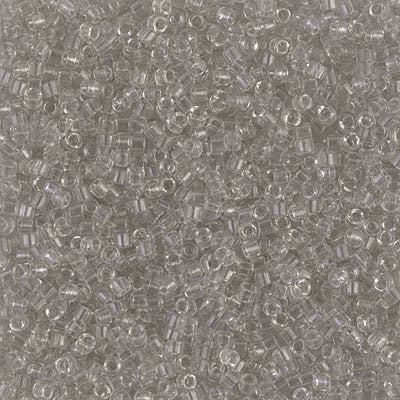 Miyuki Delica Bead 11/0 - DB1111 - Transparent Gray Mist - Barrel of Beads