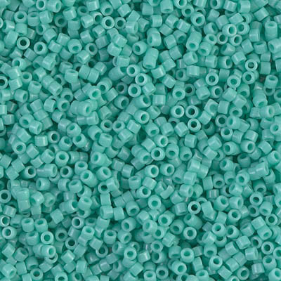 Miyuki Delica Bead 11/0 - DB1136 - Opaque Sea Opal - Barrel of Beads