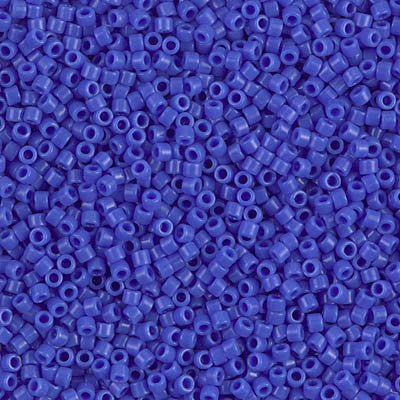 Miyuki Delica Bead 11/0 - DB1138 - Opaque Cyan Blue - Barrel of Beads