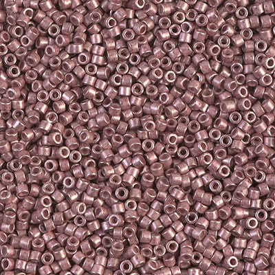 Miyuki Delica Bead 11/0 - DB1157 - Galvanized Semi-Frosted Berry - Barrel of Beads