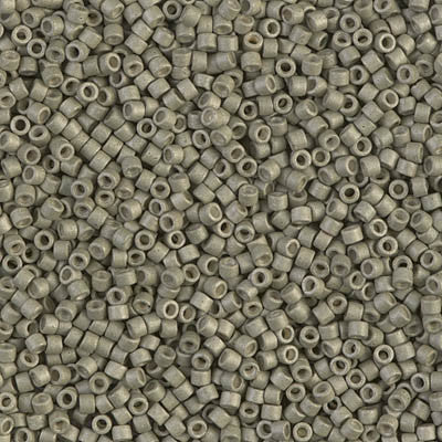 Miyuki Delica Bead 11/0 - DB1170 - Galvanized Matte Aloe - Barrel of Beads