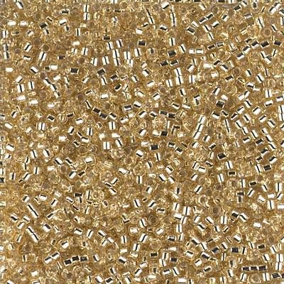 Miyuki Delica Bead 11/0 - DB1212 - Silver Lined Crystal Ivory