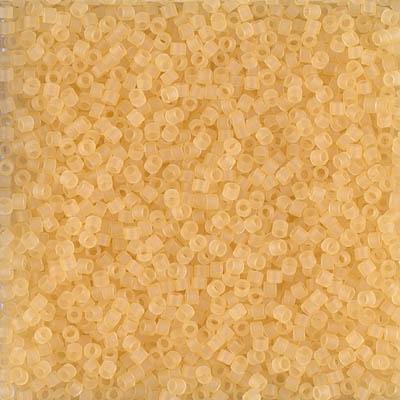 Miyuki Delica Bead Size 11/0, DB1272, Transparent Matte Crystal Ivory,