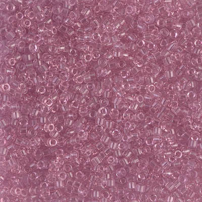 Miyuki Delica Bead 11/0 - DB1403 - Transparent Pale Orchid - Barrel of Beads