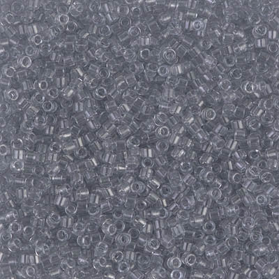 Miyuki Delica Bead 11/0 - DB1406 - Transparent Pale Gray - Barrel of Beads