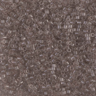 Miyuki Delica Bead 11/0 - DB1416 - Transparent Light Taupe - Barrel of Beads