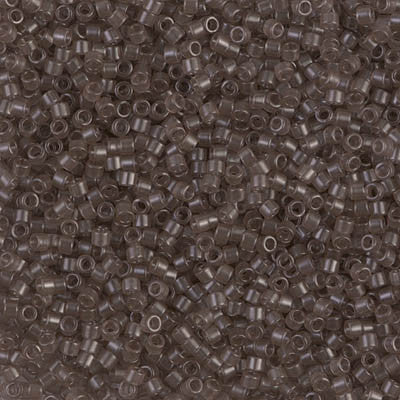 Miyuki Delica Bead 11/0 - DB1417 - Transparent Taupe - Barrel of Beads