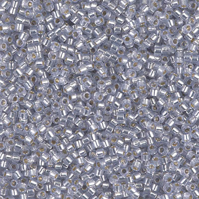 Miyuki Delica Bead 11/0 - DB1435 - Silver Lined Pale Amethyst - Barrel of Beads